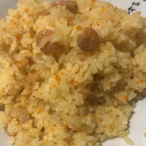 炊飯器で簡単♪海老ピラフ